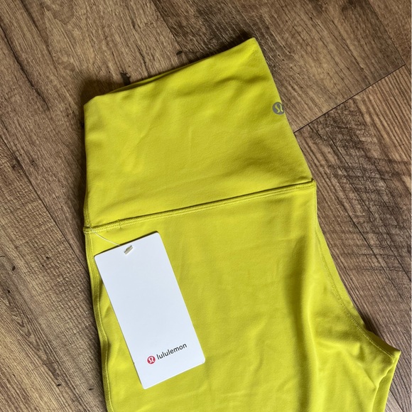 Lululemon Align HR 25” yellow legging pant size 12 - Picture 2 of 5